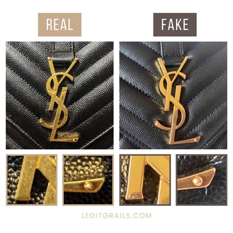 how to spot a fake yves saint laurent bag|ysl serial number check.